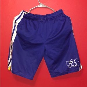 82 Zero Boys Blue Athletic Shorts Size Medium